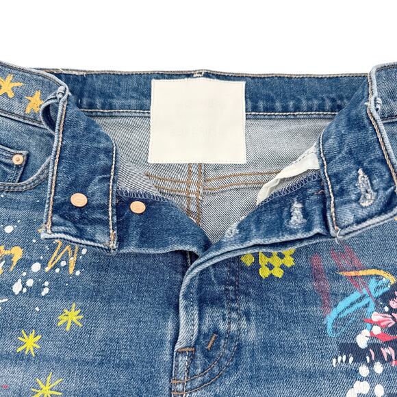 MOTHER The Vagabond Cuffed Shorts in Spooky Voodoo 25 - Picture 6 of 15